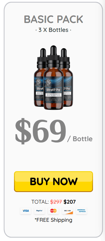 UltraK9 Pro buy now 1 bottle