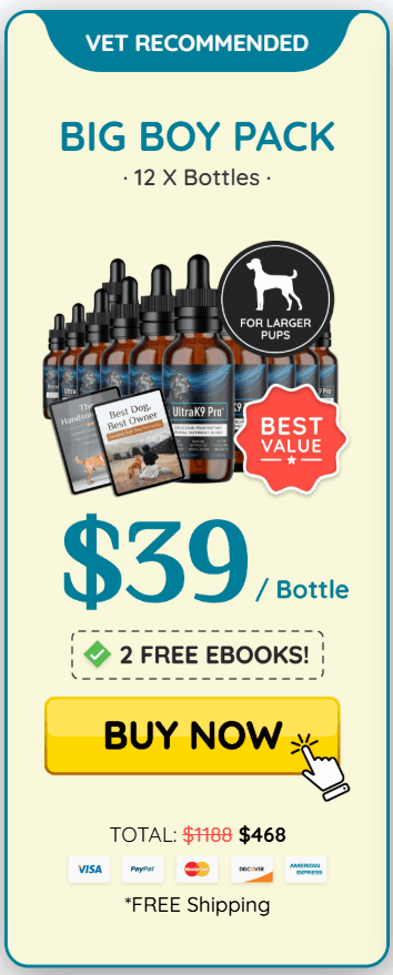 UltraK9 Pro buy now 6 bottles