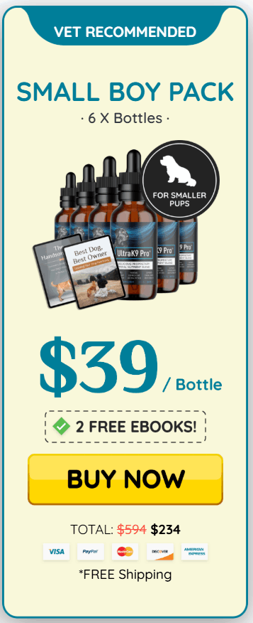 UltraK9 Pro buy now 3 bottles